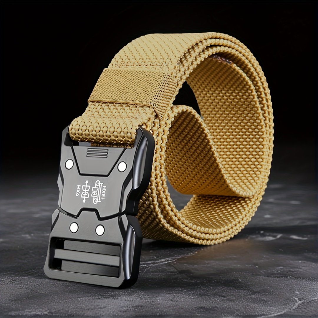 Tactical Belt with Quick Release Buckle
